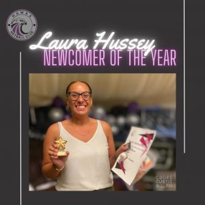 Awards Winner – Newcomer of the year 2023 – Laura Hussey