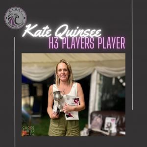 Awards winner – Hawks 3 and Fenland Players Player – Kate Quinsee